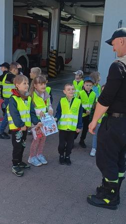 Z wizytą w Komendzie Powiatowej Państwowej Straży Pożarnej  w Przasnyszu